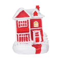thumbnail image 3 of Mini casa de nieve navideña Strade Fareast Limited estatua de resina decoración del hogar 8x6x5 cm, 3 of 8