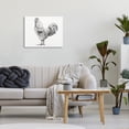 thumbnail image 3 of Stupell Industries Rustic Lodge Rooster in Charcoal Canvas Art, 20 x 16, by Leah Noel Art, 3 of 8