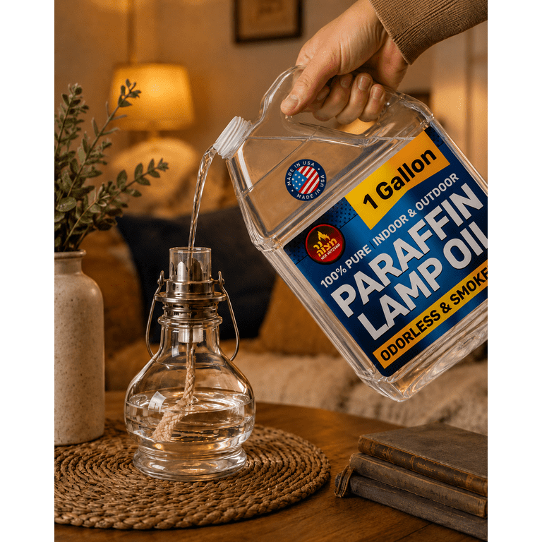Pure Paraffin Lamp Oil, 1 Gallon photo 7