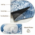 thumbnail image 6 of 5'x8' Area Rugs, White Blue Octopus Coastal Indoor Outdoor Area Rug for Living Room Bedroom, Summer Beach Shell Coral Washable Bathroom Rugs Kitchen Floor Carpet Mats Home Decor Aesthetic, 6 of 8