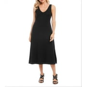 Karen Kane Brigitte Strolling Midi Dress Black Size XS