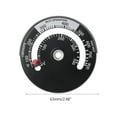thumbnail image 6 of Magnetic Stove Flue Pipe Thermometer Multi Fuel Woodstove Woodburner Stove Pipe, 6 of 7