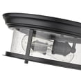 thumbnail image 4 of 2 Light Flush Mount In Seaside Style 13.5 Inches Wide By 5.5 Inches High-Brushed Nickel Finish Z-Lite 727F13-Bn, 4 of 7