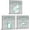 -, variant on Bathroom Picture Art Prints Teal and Grey Wall Decorations Wash Your Hands Sign Paintings Ready to Hang (Small-12 x12 x3pcs)