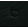 thumbnail image 6 of Chezmoi Collection Nora 2-Piece Black Ruffled Edge Trim Microfiber Comforter Set, Twin Size, 6 of 8