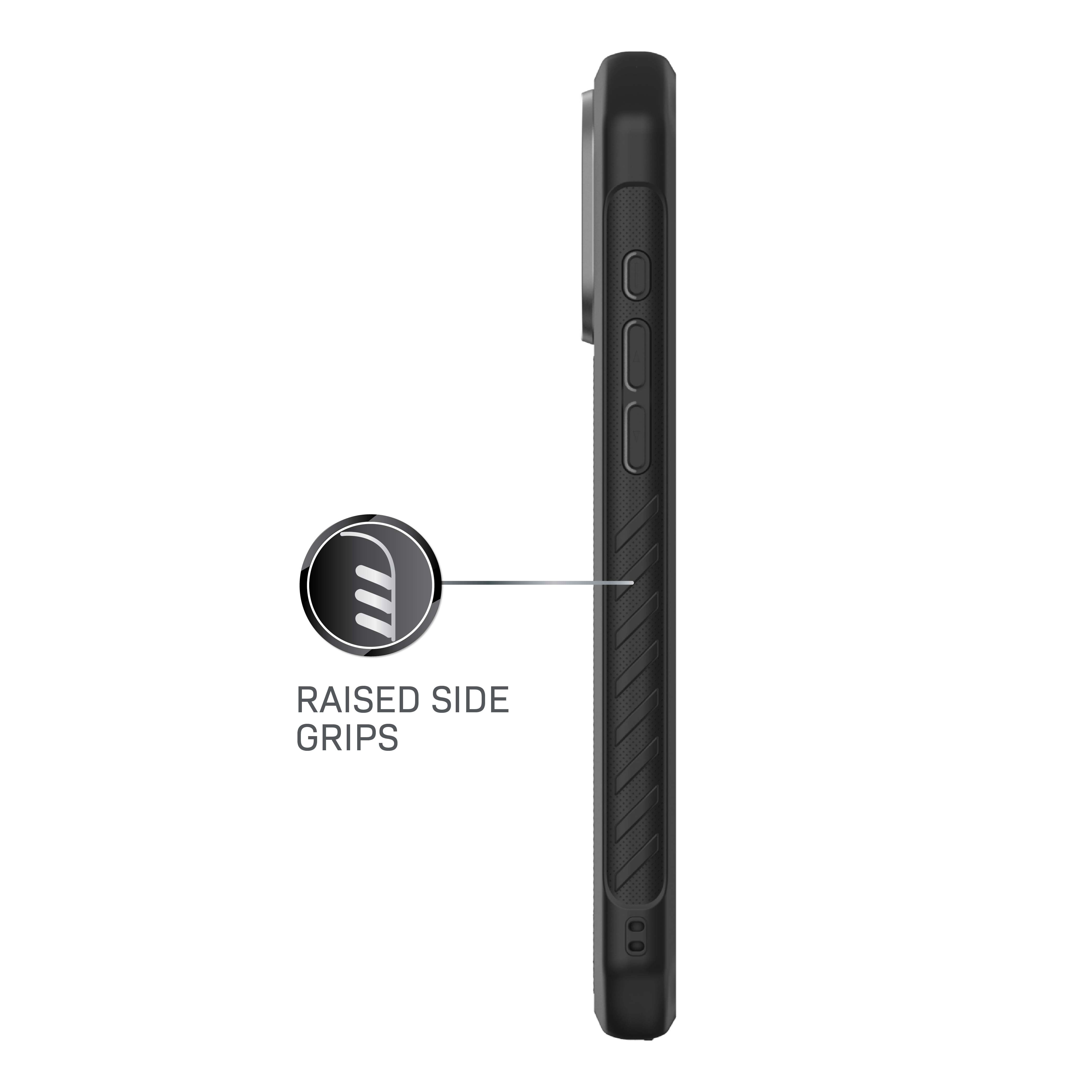 Body Glove Rugged Phone Case with Kickstand for iPhone 18 Pro Max / 17 Pro Max, MagSafe Compatible - Black