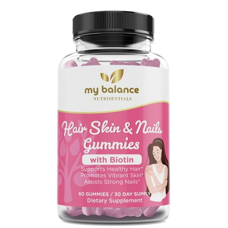 Hair Skin and Nails with Biotin