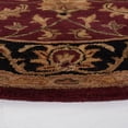 thumbnail image 3 of Safavieh Heritage Valery Oriental Wool Area Rug, Red/Black, 6' x 6' Round, 3 of 11