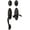Bronze, variant on Baldwin 853451022LH Landon Single Cylinder Two Point Handleset - Bronze