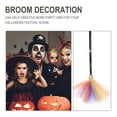 thumbnail image 4 of 1Pc Halloween Wizard Broom Decoration Cosplay Besom Prop Party Layout Prop, 4 of 8