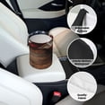thumbnail image 6 of Easygdp Rustic American Flag Wood Car Trash Can Garbage Car Accessories Trash Can Car Waste Bin for for Driver and Passenger Any Vehicle, 6 of 7