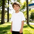 thumbnail image 2 of Toddler Boys Performance Shirts Breathable Everyday Short Sleeve For Kids Lightweight Ideal For Play And Casual Outsfits Funny Summer Holiday Vacation Tee Tops Size 4-5T, 2 of 4
