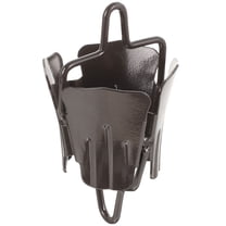 SEWCHICS Outdoor Rain Chain Grey Iron Decorative for Garden Patio Roof Drainage 1 Piece