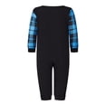 thumbnail image 5 of RUINIXCW Family Christmas Pajamas Matching Sets Xmas PJS Holiday Jammies for Whole Family Letters Long Sleeve Tops and Plaid Pants Family Christmas Outfits Sleepwear, 5 of 8