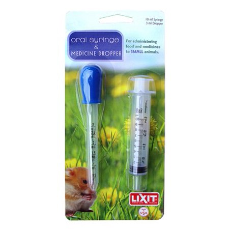 Lixit Small Animal Oral Syringe & Medicine Dropper, 2 (Best Medicine For Hsv 2)