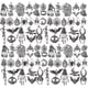 thumbnail image 1 of 80 Piezas Colgantes de Dijes de Halloween Colgantes de Plata Antigua Accesorio de Fabricación de Joyas de Halloween para Pulsera de Collar DIY, 1 of 5