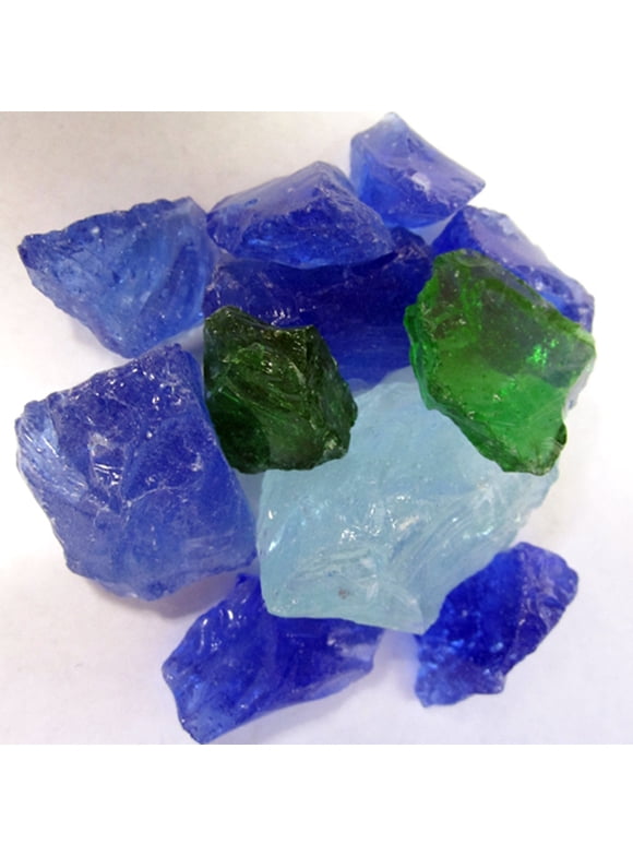 AZ Patio Heaters Recycled Fire Glass in Pacific Blend