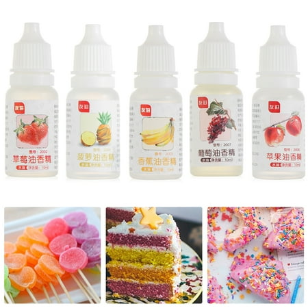 

10ML Baking Flavor- Easy to Use Water and Oil Dual Function Safe Tasteless Fluid Seasoning Portable Food Flavouring Essence for Home