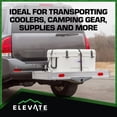 thumbnail image 4 of Elevate Outdoor Aluminum Tray Premium Cargo Carrier for Class III or IV 2" Hitch, 4 of 9