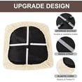 thumbnail image 4 of Joqmia Chair Seat Covers Waterproof Dining Room Chair Covers 4 Pack Stretch Seat Covers for Dinning Room Chair Protector Slipcover for Kitchen, Hotel, 4 of 7