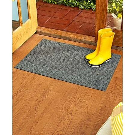 36 Aqua Hog Indoor Outdoor Mats Charcoal Walmart Com