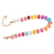 thumbnail image 5 of Pulsera de cuentas de ábaco: Pulsera de cuentas bohemias para mujeres y niñas - Joyas playeras de piedras sintéticas coloridas, cadena elástica, estilo étnico para verano., 5 of 8