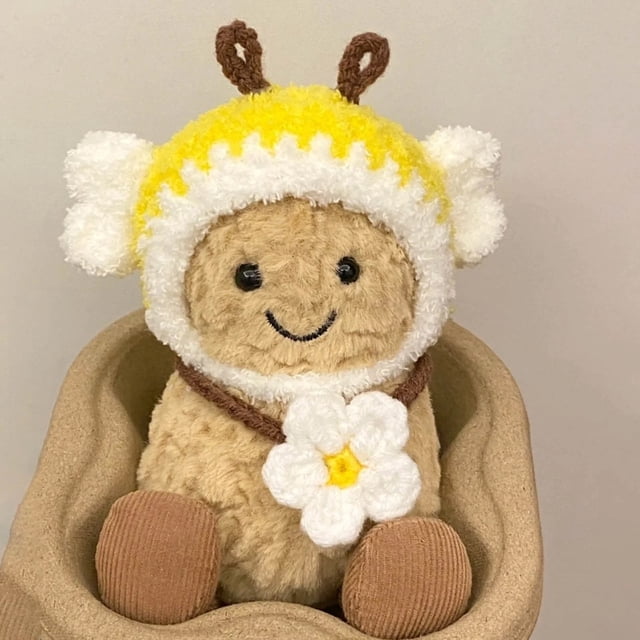 Jellycat Plush, Jellycat Bashful Stuffed Animals Toy, Jellycat Amuseables Soft Stuffed Cuddly Plush Jelly Cats Stuffed Toys Bedtime Friend Christmas Easter Gifts for Girls Boys Kids Children