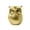 Gold, variant on Owl Statue Home Decor Animal Sculpture Crafts Adorable Cute Owl Figurine Owl Decorations for Home for Bedroom Office Bookshelf Mantel Black