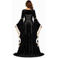 thumbnail image 3 of Renaissance Costumes for Women Dress, Medieval Costume Womens Halloween Dress for Renaissance Festivals and Fairs, 3 of 6