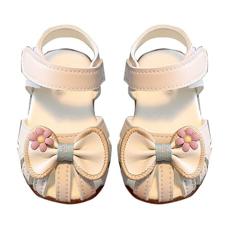 

ZRBYWB Toddler Girls Sandals Shoes Children s Sandals Toddler Shoes Baby Girls Soft Soles Non Slip Princess Shoes Summer Shoes