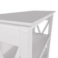thumbnail image 3 of Key West TV Stand with Coffee and End Tables in Pure White Oak - Engineered Wood, 3 of 8