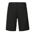thumbnail image 3 of Xmgelp Men's Flat Front Golf Short with Hidden Expandable Waist Short Regular and Big & Tall Sizes （Black,30）, 3 of 5