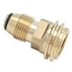 thumbnail image 5 of Accesorios De Latón Para Tanque De Propano, Adaptador De Válvula De Servicio Convierte LP TANK POL A QCC1 Tipo 1 Para Quemador Para Calentador Para Fumadores Para Estufa De, 5 of 7