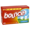 thumbnail image 4 of Bounce Fabric Softener Dryer Sheets, Outdoor Fresh Scent, 105 Count, 4 of 12
