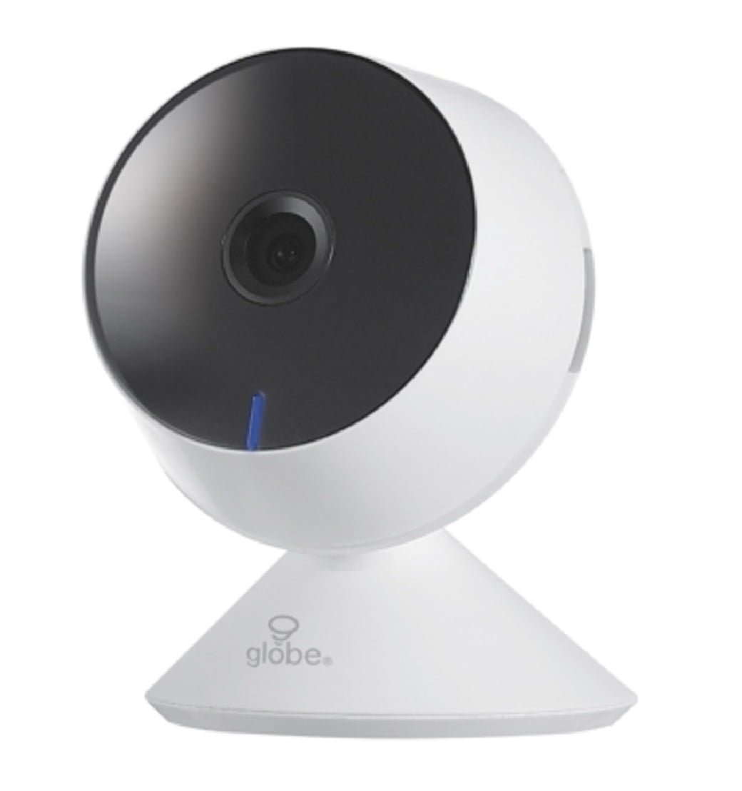 Globe Electric 50147 WiFi Smart Security Indoor Camera, White