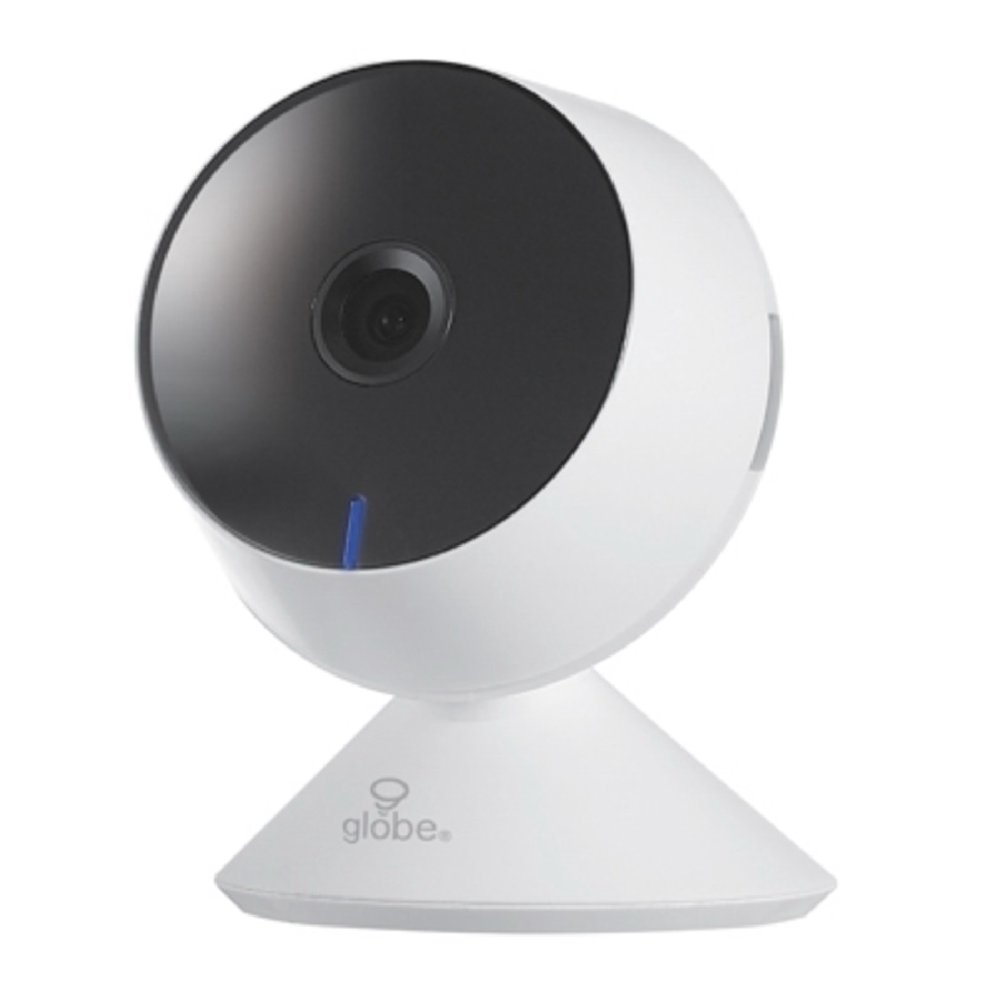 Globe Electric 50147 Wi-Fi Smart Security Indoor Camera, White