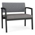 thumbnail image 1 of Chaise Bariatrique d'Attente de Réception en Acier Lenox / Acier Noir / Gris / Gris, 1 of 5