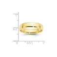 thumbnail image 2 of 10k Yellow Gold Solid Polished Lightweight 5mm Ltw Comfort-Fit Band Size 8.5 Ring Ring for Women and Men, 2 of 2