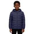 thumbnail image 4 of KAUOD Kids Lightweight Waterproof Puffer Jackets Quilted Hooded Padded Insulated down Coats Boys Girls Zipper Outwear, 4 of 8