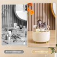 thumbnail image 3 of Organizador de Soporte para Brochas de Maquillaje, Soporte para LáPiz Giratorio de 360°, Accesorios de Escritorio, Vaso para Brochas de Maquillaje con 5 Ranuras, 3 of 5