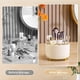 thumbnail image 3 of Organizador de Soporte para Brochas de Maquillaje, Soporte para LáPiz Giratorio de 360°, Accesorios de Escritorio, Vaso para Brochas de Maquillaje con 5 Ranuras, 3 of 5
