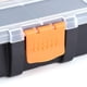 thumbnail image 5 of 2 Piezas Caja de Almacenamiento de Herramientas de Plástico Ecomeon Caja de Herramientas de Tornillo de 2 Capas Color Negro + Naranja, 5 of 6