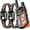 Black 2Dogs, variant on THREE TREE 2-in-1 Remote Controlled Choke Collar with Electric Shock & Automatic Bark Modes for All Sizes Dogs, Black