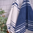 thumbnail image 4 of All-Clad Popcorn Texture Cotton Blend, Kitchen Towels, 4-Pack, Indigo, 4 of 5