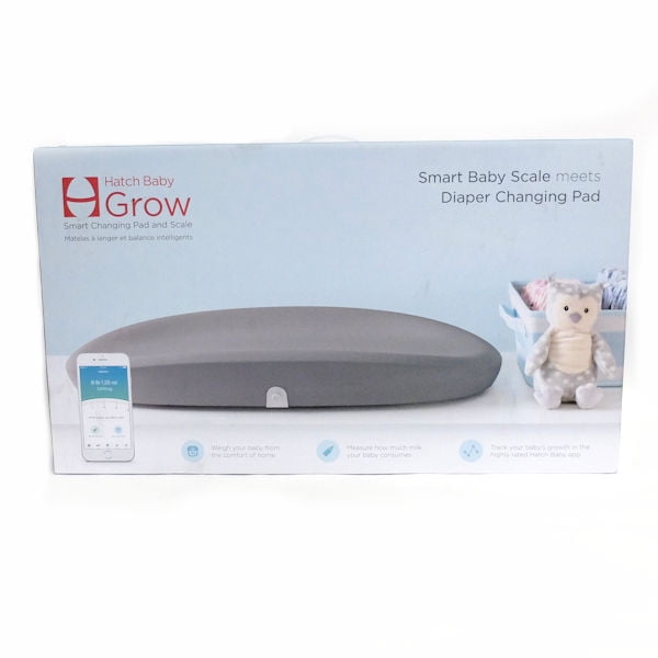 Hatch Baby Grow Smart Changing Pad and Scale in White