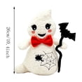 thumbnail image 3 of 10.24*7.87IN Halloween Ghost Plush Toy, Cute Stuffed Character Doll for Civilian, Bedroom, Shelf, Party Decor, Trick or Treat Gifts and Holiday Play,A#, 3 of 9