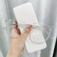 thumbnail image 3 of YAOBAMM Reduce Visual igue Glasses Unisex Blue Light Blocking Glasses Retro Large Frame Clear View Strong Hinge Brim Eye Protection Clear Bluelight, 3 of 6