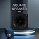thumbnail image 4 of 2-Piece Piezo Tweeter Set Ceramic Buzzer Treble Sound Square Loudspeaker, 4 of 5