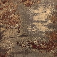 thumbnail image 1 of Ahgly Company Indoor Square Oriental Brown Industrial Area Rugs, 4' Square, 1 of 4