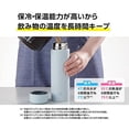 thumbnail image 5 of ZOJIRUSHI Water Bottle Screw Stainless Mug Seamless SM-GA72-HL 720ml Ice Gray, 5 of 5